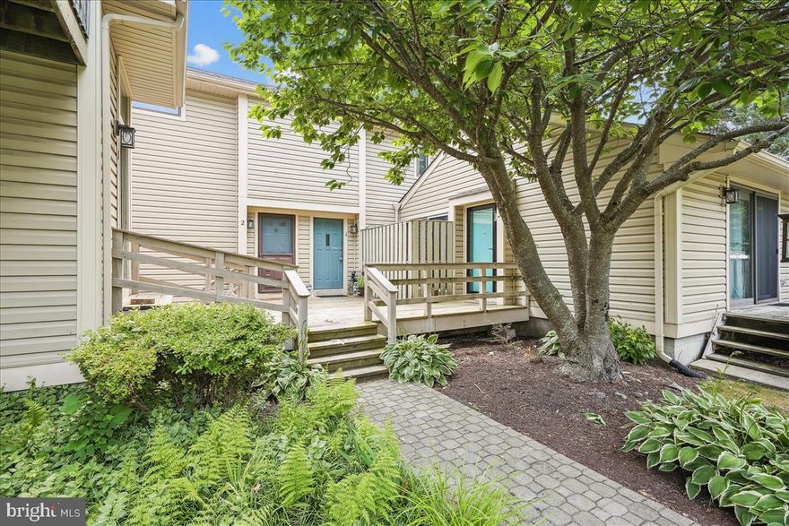 PLEASE CLICK ON VIRTUAL TOUR FOR INTERACIVE FLOOR PLAN**Darling Secluded Condo**Deeded Dock Slip Included on Cox Creek!**LVP Flooring Through Out**Open Living and Dining Rooms**Rear Deck**Galley Kitchen**Half Bath on Main Level**Upper Level has 2 Large Bedrooms**Full Bath on Upper Level**Freshly Painted Neutral Colors**Community has Pool**Quiet Area for Walking**Watch Beautiful Sunsets from Your Own Dock**