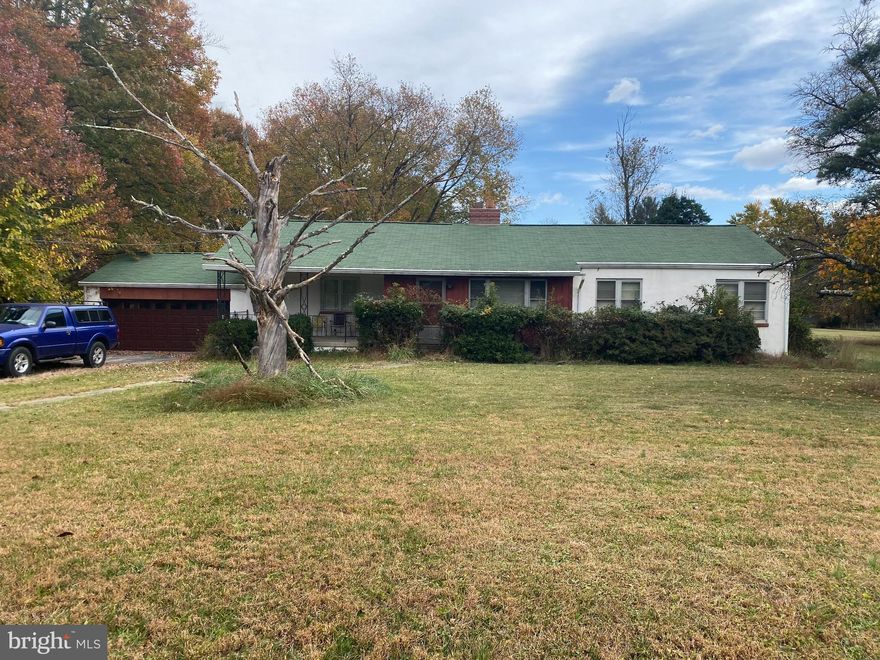 If you have ever wondered "where can I find a two acre lot in Howard County?" this is your answer!  This home is on two flat and level acres in Fulton, so it's a unicorn!  This is being sold strictly "as is", the value is in the land.  So, come on down and build your dream home on this beautiful lot!