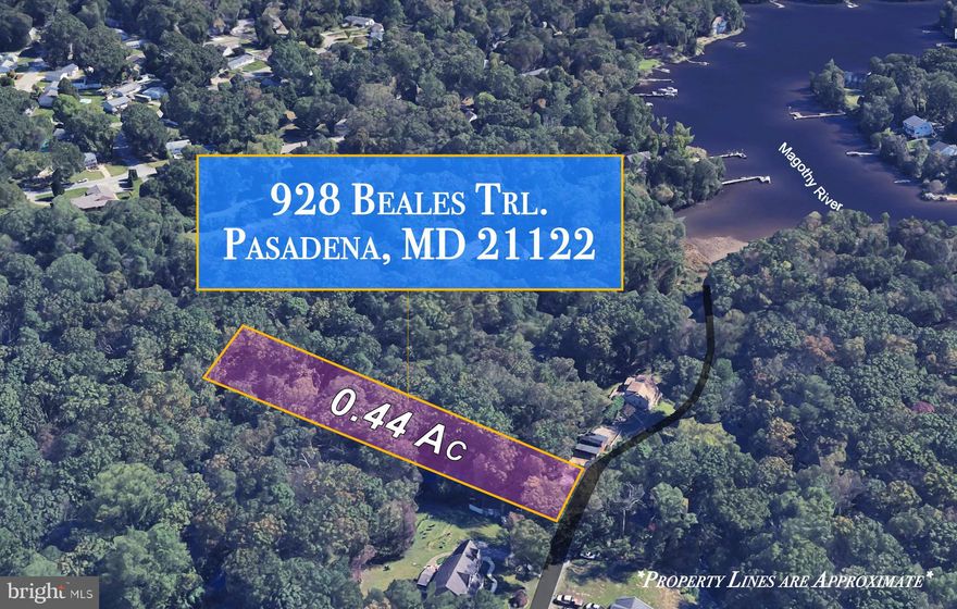 This beautiful wooded lot awaits your dream home.  The lot is on a quiet street and a short walk to the Magothy River. Stream crosses through the back part of the property. In 2007 the lot was approved for a 2500 square foot home with 4 bedrooms. Please verify with Anne Arundel county what approvals will need to be updated.