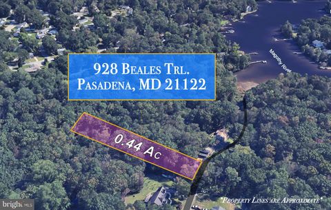 Vacant Land For Sale - 928 Beales Trail<br/> PASADENA, MD 21122
