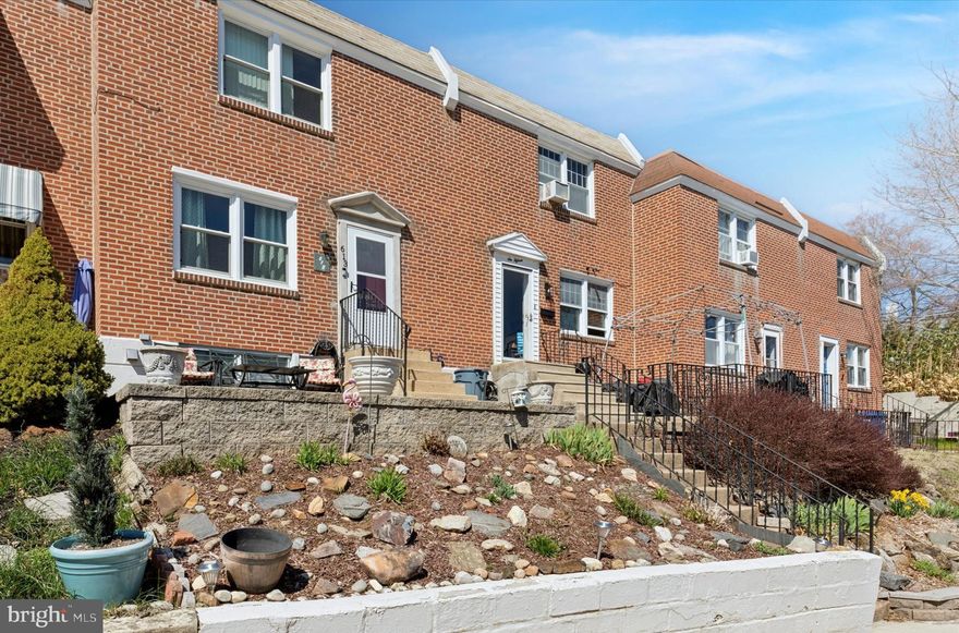 This charming 3-bedroom, 1.5-bath brick row home offers a blend of comfort and style.  This home is in a great location with easy access to the Wissahickon Creek walking paths, plenty of shopping, restaurants and New Ridge Brewing Company.   When entering this home, you'll find a spacious living room featuring elegant crown molding and new windows, allowing for plenty of natural light. The home also boasts central air for year-round comfort. The formal dining room is perfect for entertaining, while the galley kitchen is great for all of your cooking, equipped with dark oak cabinetry, granite countertops, a stainless steel sink, garbage disposal, a 5-burner gas oven, built-in microwave, and a stylish tile backsplash and Beautiful wood floors, access to a rear fenced-in patio and yard, ideal for outdoor relaxation. Hardwood flooring is also hidden beneath the carpets, ready to be revealed. The finished basement features recessed lighting, a powder room, a convenient laundry area with a tub, and extra storage space. Upstairs, the main bedroom offers two closets, while the two additional bedrooms also have good closet space. The ceramic tile hall bath includes a skylight, adding brightness and airiness to the space including the tub/shower. This home is ideally located within walking distance of parks, shops, restaurants, public transportation, schools, colleges, and a local brewery—everything you need is just steps away.