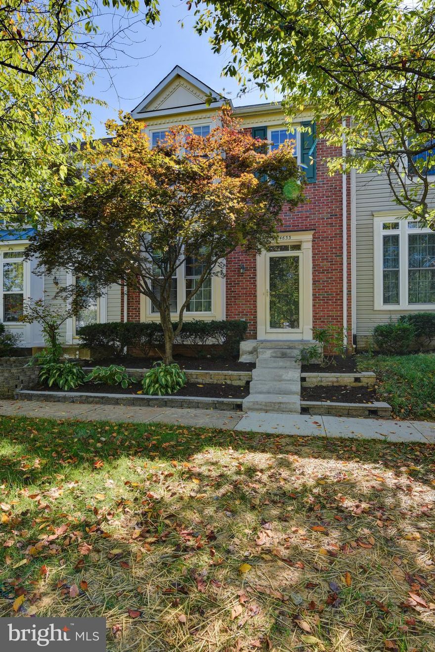 Beautiful 3 level brick front home with builder enhancements and many upgrades including flooring, roof and windows. The home has gleaming hardwood floors in the family room and bedrooms with new tile in the gourmet kitchen and sun room. 
Gourmet Kitchen with a center island flows into the bumped out sun room and leads to the deck that has recently been updated with new floor planks. 
The bedrooms all have beautiful hardwood floors. The master bedroom has a vaulted ceiling  with the master bath having both, standing shower and a tub.
The lower level is set up perfectly with  a full bath, den and a beautiful bar built in for in-house entertainment. Please see the loooong list of upgrades 
2021 New Deck Floor 
2021 Full House Paint 
2021 New Bedroom Windows 
2020 New Fridge 
2019 New Wood Floor in bedrooms
2018 New outside steps and retaining wall
2018 New Tile floor in Kitchen and Sun room 
2018 New Floor in Basement 
2017 New Roof
2009 New Windows in Entry Level
2009 New Windows in Lower Level
2009 New Dishwasher
2009 New Washer and New Dryer
2009 New sliding door to deck