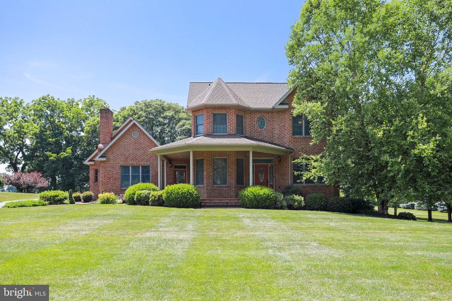 Beautifully updated home on 1.5 acres on this cul-de-sac street. All brick Victorian home with 4 bedrooms and 2 1/2 baths. A recent $25,000 renovation added a two-tier Trex type deck in rear of house. High quality throughout with 9ft ceilings, 3 zone gas heat and custom wood floors. Water heater is less than 5 years old.  Wood floors refinished in the last 5 years. New fridge, microwave and dishwasher in kitchen. A must see!