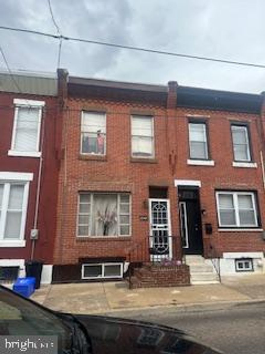 Investor Special! Great opportunity on a Prime Block! Showings start on Monday - don't miss out! Welcome to 2045 Pierce St, a fantastic investment opportunity located on a great street in the heart of South Philadelphia! This property is perfect for investors looking to renovate and add value. With solid bones and considerable potential, you can transform this into a profitable rental property, a lucrative flip, or your next development project.  Surrounded by new construction and renovated homes, this is a can't-miss opportunity to invest in a rapidly appreciating neighborhood. Property is being sold as-is. Bring your vision and schedule your showing - opportunities like this don't last long!