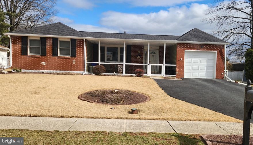 This rancher is a MUST see. It has so many added upgrades and added features you aren't going to want to miss it. You will be greeted by a brand new beautiful, enclosed porch with a gate. The new roof will never have to be replaced, new Anderson windows with a lifetime warranty, new siding, new central air, and the list goes on! The back yard features a 14 X 32 heated inground pool, 6 ft privacy fence, partially turfed back yard, and pool/garden shed that has electricity. All of the bedrooms are on one floor and there is a handicap shower in the home. Master bedroom has his and hers closets and a master bath with a standing shower. This isn't going to last long, schedule your showing today!