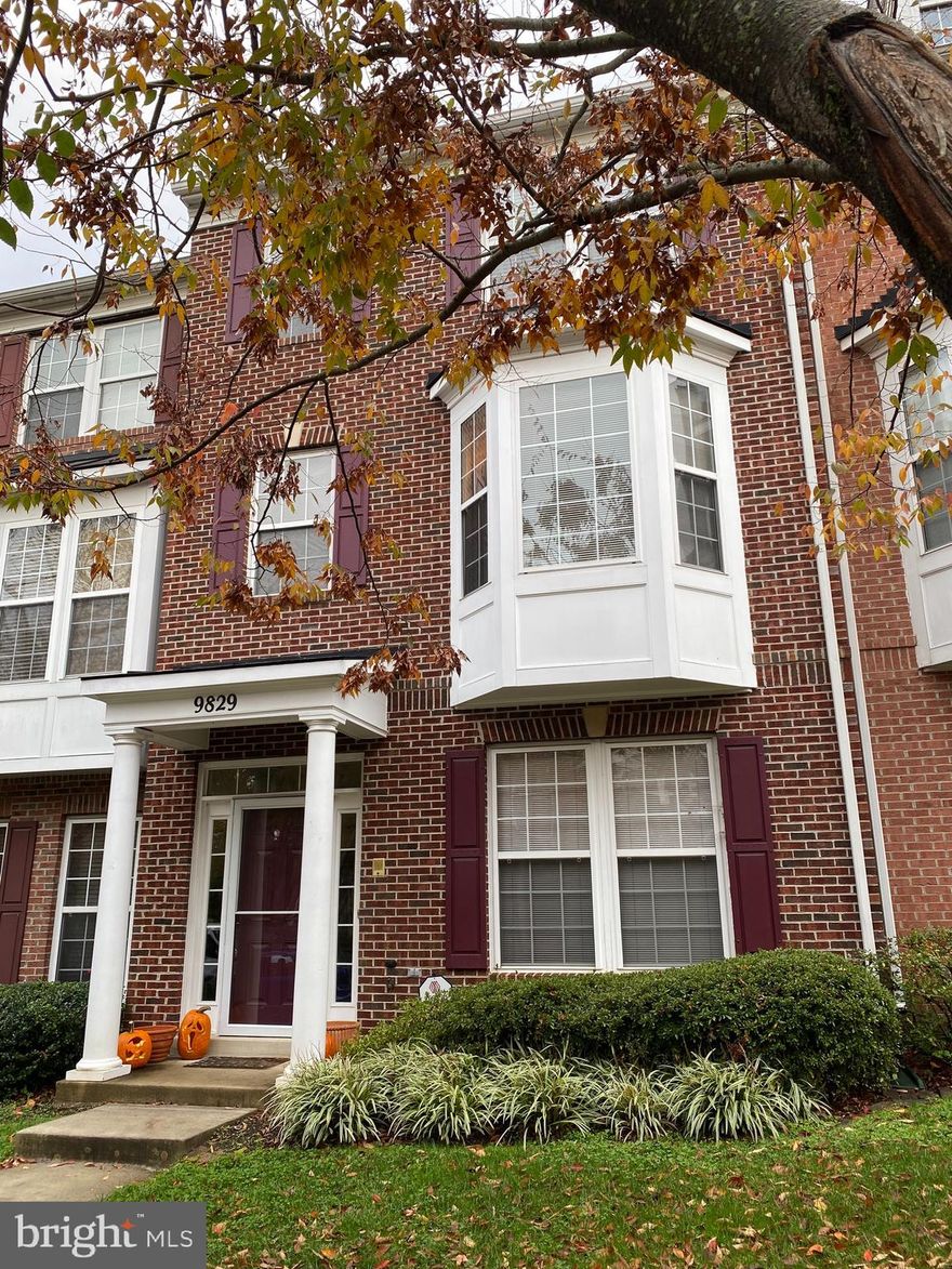 Bright and spacious 3br 2full&2half ba and 2 CAR GARAGE town  house in a quiet enclave just STEPS to the FOREST GLEN METRO  and quick access to 495. Kitchen with huge breakfast area & slider to deck. 3 finished levels above ground. The Ground floor entrance level has a Recreation/Family Room and a Half Bath. The upper 1 level has Living, Dining and Kitchen areas with a Gas Fire Place. The upper 2 level has a large Master BR and 2nd & 3rd bed rooms and a Hall Bath. The Master Bed Room has tray ceiling, a walk-in closet & a double door closet. The Master Bath has double vanities, A Garden Soaking Tub and a Sep Shower. High ceilings.