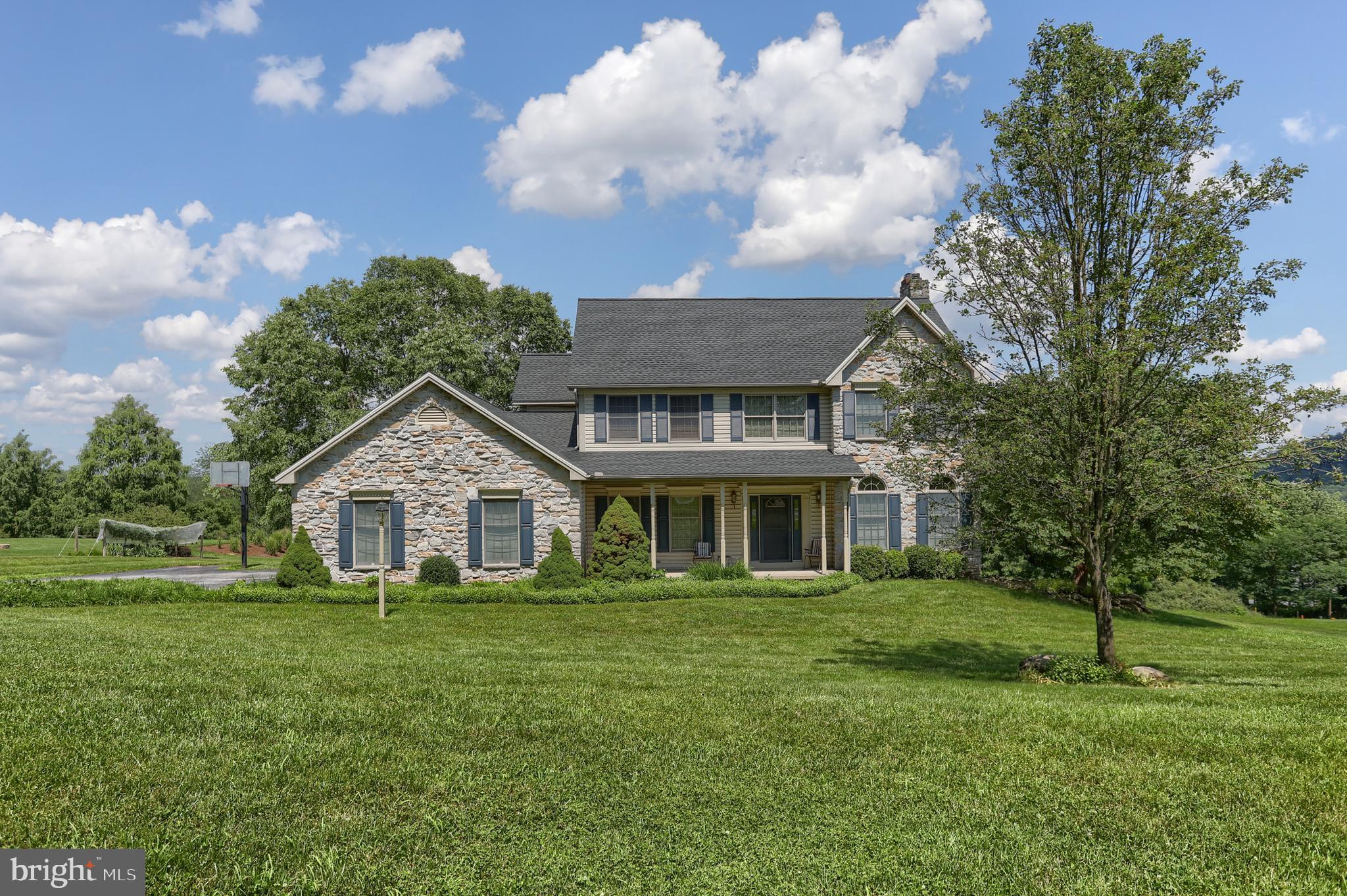 Welcome to 75 Autumnwood Drive in Lower Dauphin School District. This home is nestled in the sought-after development of Hillside Farms on 1.2 acres along a quiet country street and has over 3700 square feet of finished living area. Home features open foyer, kitchen with breakfast nook area, 4 bedrooms, 3.5 baths, office area, stone fireplace with gas insert, sunken family room, primary bedroom with bath and walk in closet, geo-thermal heating, finished walk out basement area with bar, 2 car attached side entry garage, large back deck for watching wildlife on your 1.2 area country lot. Close to Hershey, Lancaster, Harrisburg