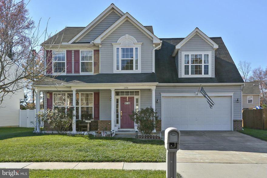 This spacious colonial on a quaint cul-de-sac in Mallard Landing is a must see! The generous kitchen space bodes 42" cabinets, an island, and open concept to main living areas. Great spaces for entertaining, lovely front porch, 2 car garage, 9' foot ceilings, large fenced in backyard, gas fireplace, master suite w/ soaking tub, laundry room, back patio, open floor plan, 4 bed, 2.5 bath.