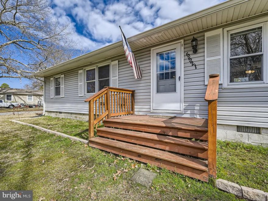 First floor living just blocks to the Chesapeake Bay.  Three bedrooms and two bathrooms in this one story rancher located in the Franklin Manor Beach community of Churchton. Great corner lot. Central AC and heat.  Previous offer fell through because of buyer financing.