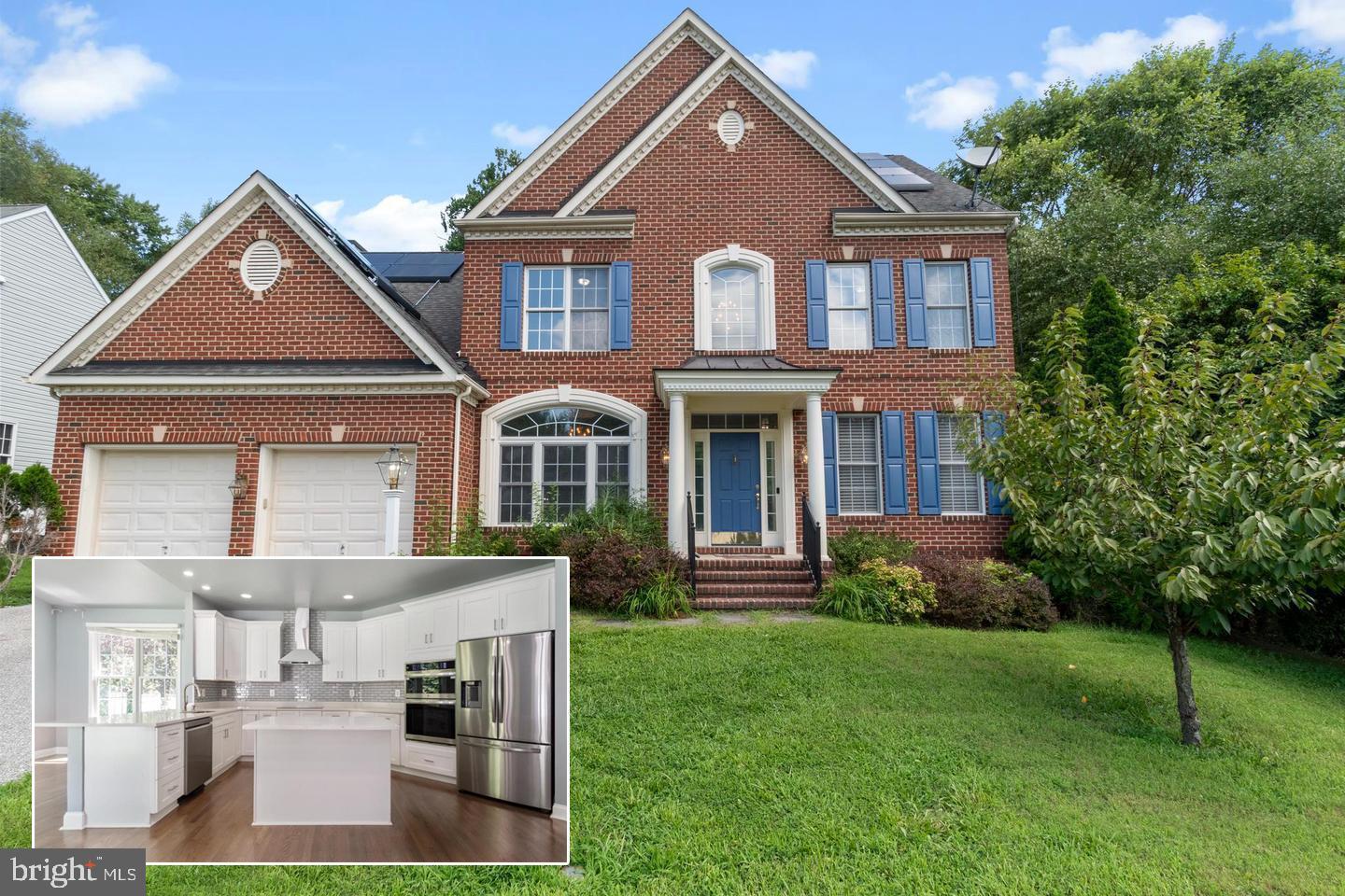 Welcome to this absolutely stunning remodeled Colonial Single-Family Home, which feels like a model home and offers the privacy of backing to serene woods. Built by Koch Homes, this residence features an exquisite floor plan with an elegant brick front and inviting porch. Upon entering, you'll immediately notice the many wonderful upgrades throughout. The open-concept main level boasts a kitchen with brand-new stainless steel appliances, including a gas range and built-in microwave, quartz countertops, a 6-foot island, and a 10-foot breakfast bar that opens to a bright sunroom. The grand family room, complete with a gas fireplace, complements the formal dining and living rooms. Additionally, there's a spacious office or bedroom on this level.
Upstairs, you'll find a luxurious primary bedroom with two generously sized walk-in closets and a beautifully remodeled custom-tile bathroom, featuring a large soaking tub, an oversized shower with a seamless glass enclosure, and more. The second floor also includes a large laundry room and three additional spacious bedrooms. The basement is ready for your personal touch, with a rough-in for a full bath and a convenient walk-out exit. The home also features a new water heater.
To top it all off, this home is equipped with a solar system, offering incredible savings on your electric bill. ( solars disclosure on attached document)
The beautifully level backyard is perfect for outdoor enjoyment.