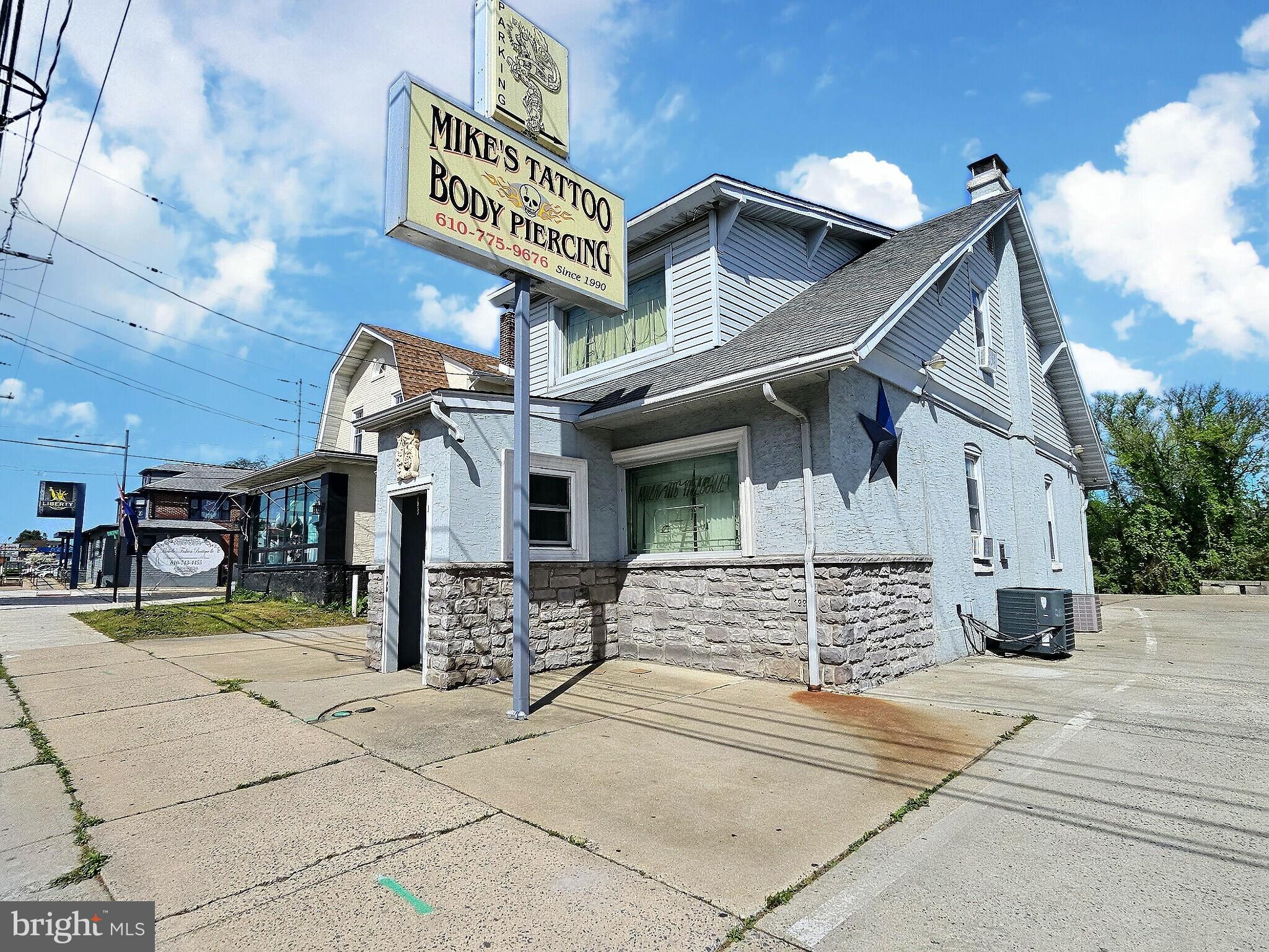 2 Unit - Prime opportunity on Lancaster Ave—where visibility, versatility, and value meet! This standout mixed-use property features a high-exposure first-floor commercial space (currently a thriving tattoo shop) and a stylish 1-bedroom apartment upstairs. Each unit has its own gas heat, central air, and electric—keeping things simple for owners or tenants. With parking for 8+ cars plus a 1-car garage, your clients, tenants, or customers will love the convenience. Whether you're an investor looking for strong returns or a business owner ready to live where you work, this property delivers. High traffic, huge potential—don’t let this one pass you by!
BUSINESS IS NOT FOR SALE