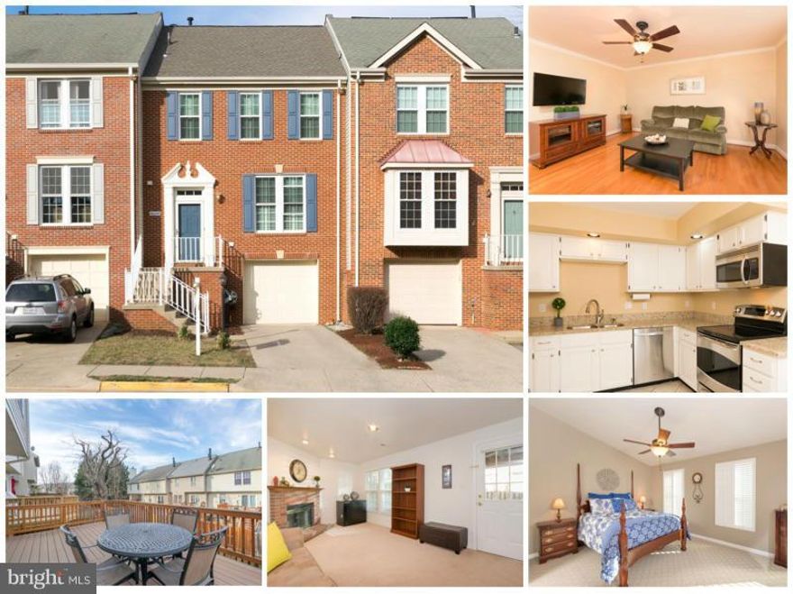 Why rent when you could own this beautifully updated garage townhome in Potomac Lakes! Gorgeous upgrades include HWD floors, plantation shutters, built-ins, cozy fireplace, SS appliances+granite. Relax/entertain on Trex deck+patio. Master BR w/vaulted ceilings+nicely renovated bath. New HVAC+roof! Updated windows, baths+more. Walk to shops & bus. Minutes to Dulles Twn Ctr, Reston, parks & schools.