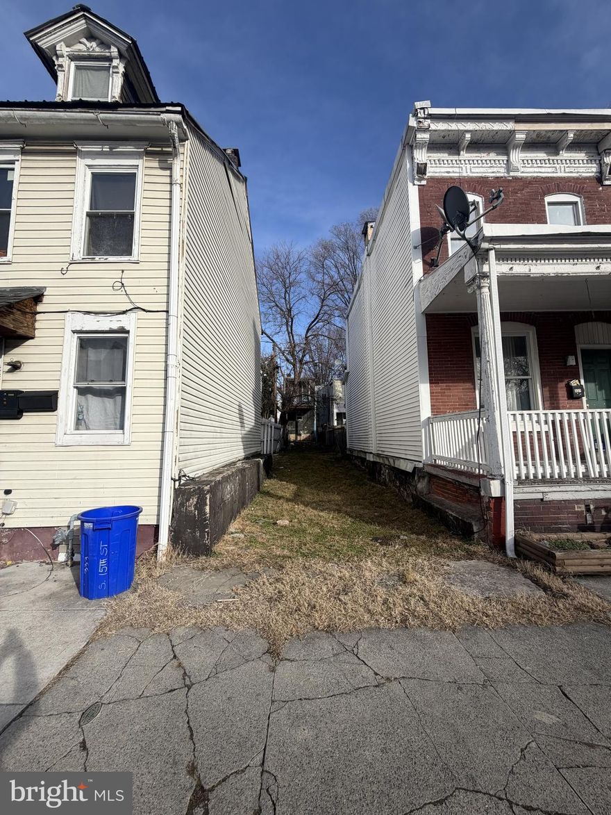 In-between lot available for sale. This lot for sale right off Derry is an opportunity to build, use for parking, or just park cash in the market and hold!