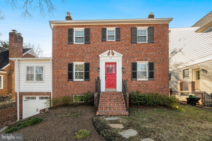 **Classic pre-war colonial with recent updates:   kitchen featuring cream colored cabinets and breakfast bar at dining room (2015); refrigerator (2021) dishwasher (2020), lower level bathroom (2016), gas water heater (2013), roof (2009) .***Fireplace and living room and adjoining den for home office, play room, distance learning.  Updated powder room  tucked off living room** Three large bedrooms upstairs, updated bathroom, and fixed stairs to attic storage.**Light filled lower level rec room with second decorative fireplace and separate bar area with beverage fridge,  appealing laundry room, and utility area.  **Driveway leads to garage with extra fridge.** Double pane windows admit light to brighten the fresh paint and gleaming wood floors.***Blocks from bike path,  Lacey Woods and Westover parks, shops, restaurants, library, farmer's market, and several spots for coffee, tea, and ice cream.***McKinley/Reed ES, Swanson MS, Washington-Liberty HS with IB program***Space for everyone and everything!***