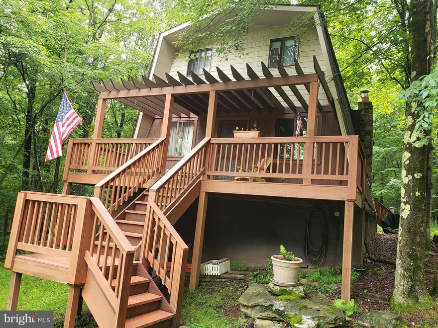 Wow!  Check out this opportunity to buy into the Alpine lake community.  This home has had many updates and is waiting for you to make it your own.  From the deck and balcony you can watch the putting on the sixth hole and listen to the stream trickling in the background. With two decks you can pick sun or shade any time of the day.  The resort offers an 18 hole golf course, an indoor pool and fitness center,mini golf, a bocce course and more. Check out this home as the perfect getaway or full time residence.  The sellers are motivated and have priced this home for a quick sale.  Call and make your appointment today!