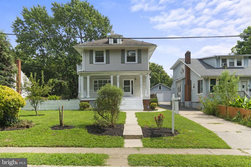 House is located in a zone for $10,000 George Mason Mortgage Grant. A must-see hidden gem, this recently renovated bungalow situated in the sought-after Brentwood neighborhood offers a spacious and inviting living experience. This well-maintained home boasts 4 bedrooms and 2.5 bathrooms, all move-in ready and freshly painted. The house features impressively high ceilings, adding to its sense of space and openness. The beautiful three-story house is located near new restaurants and the fabulous Hyattsville/Mount Rainier arts community. An open kitchen features brand-new stainless steel appliances and a separate dining room. The newly renovated basement, with a fourth bedroom, full bathroom, and private entrance, could be used as an in-law suite! The detached two-car garage has a 240v outlet for fast electric car charging, or could also be used as a workshop or studio. The private backyard, enclosed by a fence, provides an excellent setting for outdoor patio gatherings and relaxation. Best of all, the 10.23kWp rooftop solar panels system (completely paid for) not only provides free electricity year-round but also delivers an income through renewable energy credits (generated over $5,000 in 2022)! With nearly 2000 feet of living space, this residence seamlessly blends classic character with modern enhancement. Positioned only a few blocks away from Washington, D.C. it takes only 18 minutes to reach Virginia and 7 minutes to get to the University of Maryland in College Park.

The fire place is "as is".