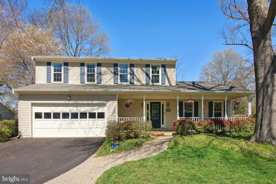 *Offer accepted. Open house cancelled*Stunning 4-bed 3.5-bath corner lot single-family home on quiet culdesac in the heart of Vienna! Enter to hardwood flooring throughout the main level including formal living room, family room, dining area and kitchen. The fully-updated Chef’s kitchen (2013) boasts open layout with beautiful wood cabinets, granite countertops, stainless steel appliances, gas cooking, recessed lighting and two-tier breakfast bar with pendant lighting! Cozy up by the wood-burning fireplace in the large family room and enjoy a movie night-in or entertain guests. Conveniently located powder room on the main level. When ready to unwind, head upstairs to the large owner's suite with hardwood floors, walk-in closet and renovated spa-like bath (2020), including walk-in shower with custom white subway tile, dual-sink vanity with granite countertops, and elegant white cabinetry. Three additional, spacious bedrooms with new carpet (2022) plus second full bath complete the upper level. Large lower level rec room with updated laminate flooring (2022) offers ample space for storage and a second rec room, kids’ toy room or gym. Lower level den with adjacent full bath is an ideal space for potential 5th bedroom, in-law suite or in-home office. This home is an outdoor lover's dream! Enjoy bird-watching from the large covered front porch or host an unforgettable BBQ on the multi-level rear deck with built-in hot tub and privacy fence. Watch kids and pets play in the large fully-fenced grassy yard with tree-lined views. Two-car garage plus repaved driveway (2022) offers plenty of private parking for up to 4 cars. Other recent updates include new boiler (2019) and fresh paint throughout (2022). Ideally-situated just steps from all of the restaurants and shopping in historic downtown Vienna, including Whole Foods, Starbucks, the historic caboose, train station, and more. Just minutes from two Orange line metro stations, Cunningham Park baseball fields, the Vienna public art, and tennis courts. Easy access to Washington & Dominion Trail: a 45-mile multi-use trail, perfect for evening strolls and biking. Don’t miss this!