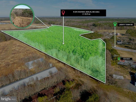 Vacant Land For Sale - 007 Libertytown Road<br/> BERLIN, MD 21811