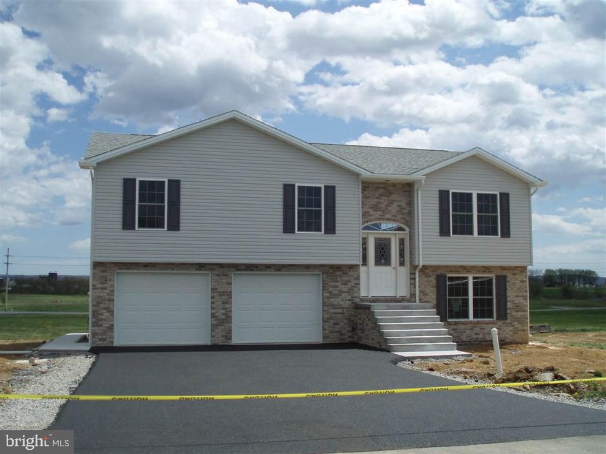 New 3 bedroom, 2.5 bath Bi-level on large lot in Thornwood. Features include CA/heat pump and a finished lower level family room. There is a $100 initiation fee due at settlement for HOA. Seller is a PA licensed Associate Broker.