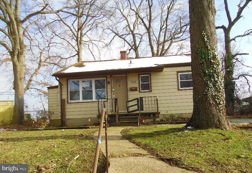 HUD Owned Home, case number 244-117583. HUD Homes are sold "as is," FHA insurable with repair escrow, subject to appraisal. Exciting chance to own this rancher home in Baltimore's Arcadia neighborhood. Enjoy spacious room sizes, wood floors, open dining area that leads to nice kitchen with stainless steel appliances and granite counters and large fenced yard.