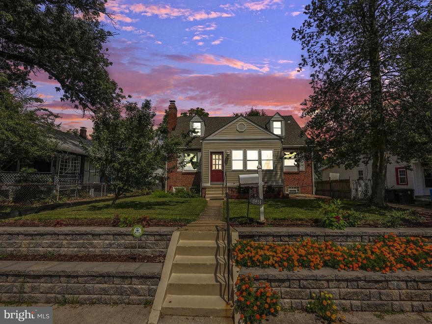 Beautifully maintained Cape Cod in the best part of Hyattsville! This gem of a property is perfectly poised between Hyattsville Crossing Metro Station and AND the Hyattsville Arts District. Just 0.8 miles to either location and all the shops and restaurants! This home truly has it all: 5 bedrooms, 3 full bathrooms (one on each floor!), separate sunroom, hardwood floors, detached garage, nice flat backyard, off street parking, updated kitchens and bathrooms, a primary suite with en-suite full bathroom... PLUS one huge bonus you don't often see: a fully functional INCOME SUITE in the basement! This 2 bedroom/1bath apartment in the basement was last rented a few years ago by the owners for $1400/mo and it has a completely private entrance on the side of the house. Fantastic way to supplement your mortgage or just more room for you! The owners have meticulously maintained and cared for this home. HVAC is only 3 years old, and the main level appliances are all only a few years old. Incredible home - don't miss it! Eligible buyers can receive up to $10,000 in free grant money for this property through the George Mason Mortgage Welcome Home and Journey Home grant programs - ask your agent how!
