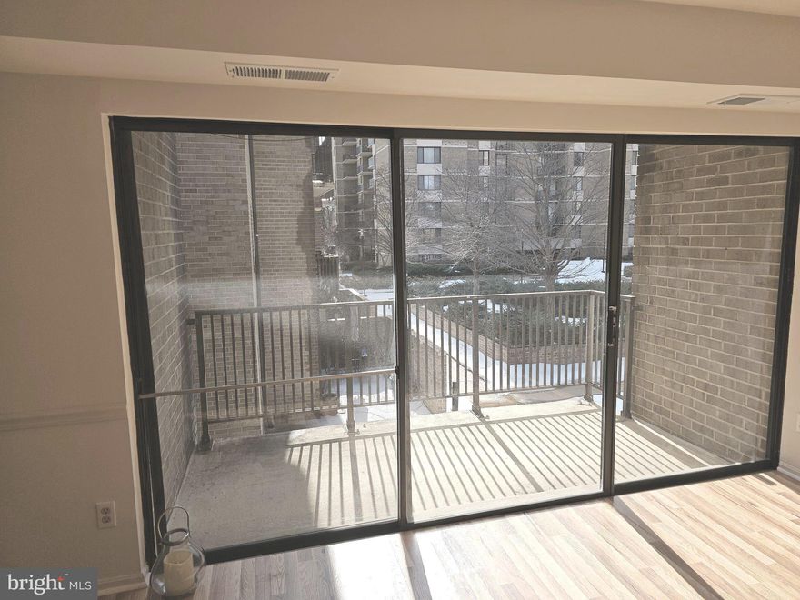 Perfect location in the heart of Rockville, next to  courthouses and plenty of dining and entertainment choices in the area. Tons of updates and home improvements including updated kitchen, bathrooms and floors. Freshly painted throughout. Enjoy relaxing on your private large balcony. This unit has a  washer and dryer in unit and features an abundance of closet space. The condo fee covers all utilities except phone and cable. Amenities include reserved covered parking, pool, fitness center and spa for convenient in-town living. Very close to Rockville Metro and Rockville's new town center with restaurants, movies & shopping. Welcome Home!