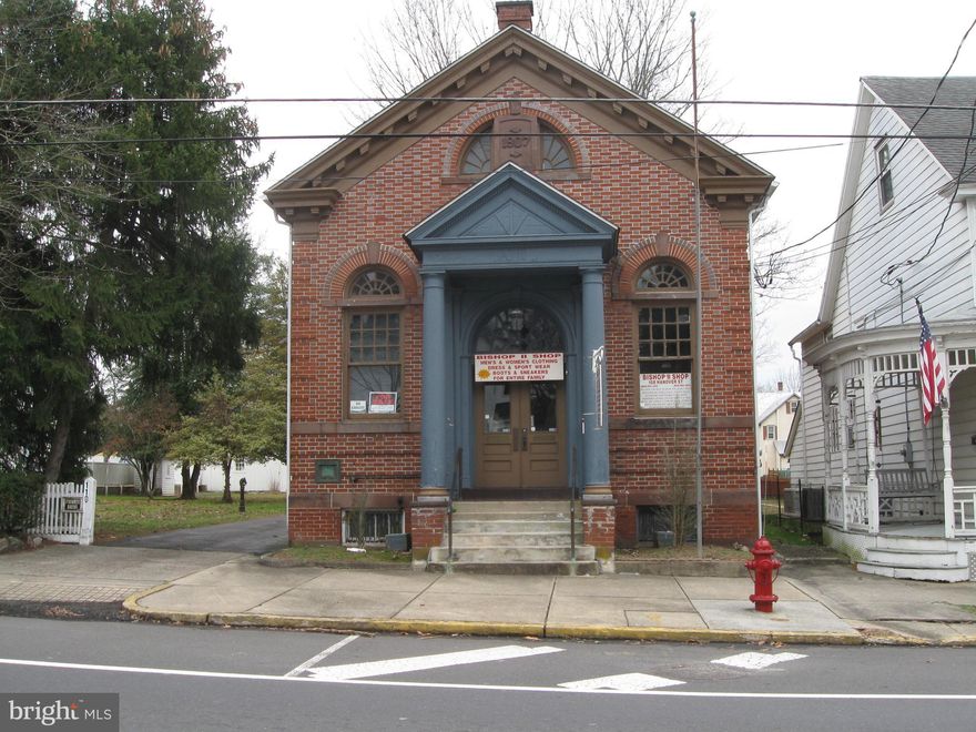 PRICE REDUCTION!!!  Deal fell through, no fault of the seller. VERY Motivated Seller!!!  Endless possibilities!   Prime Commercial Property in Pemberton, NJ – Previously the Township Municipal Building.  Located in the heart of Pemberton on Main Street, this historic property offers an incredible opportunity for investors and business owners. Formerly the Township Municipal Building, this versatile space is ideal for a variety of commercial uses, including a restaurant, office location, or retail store.

Minutes to JOINT MDL Military Bases, Deborah Hospital. Aggressive fast tract Redevelopment Zone.
Whether you're looking to expand your business or launch a new venture in a rapidly evolving area, this property offers the perfect blend of location, visibility, and growth potential.

Key Features:

High-visibility location on Hanover Street, ensuring maximum exposure and foot traffic.

Conveniently situated near the JOINT MDL Military Bases and Deborah Hospital, offering a built-in customer base from local military personnel, hospital staff, and visitors.

Located within an Aggressive Fast-Track Redevelopment Zone, offering potential for future growth and development in the area.

Recently reduced and priced to sell, making it a fantastic investment opportunity.

Ample space with flexible layout options, allowing you to customize the property to suit your business needs.

Don’t miss out on this exceptional opportunity—schedule a showing today!
