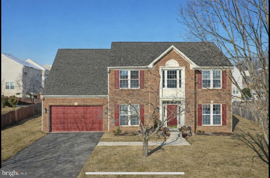 347 Maddex Drive is the one you have been waiting for. Loved by only 1 owner since it's 2007 build. This beautiful brick front home welcomes you with the quaint sitting area near the front stoop. Hardwood flooring that was refinished a few years ago on almost the entire main level greeting you as soon as you open the front door. BRAND NEW CARPET on the entire upstairs and living room. Freshly painted in many areas throughout! Amazing Kitchen extension giving you ample space to dine and entertain but still providing the formal dining area for a more intimate space. The family room is perfectly positioned in the heart of the home with a gas fireplace sitting center stage accented with a beautiful hearth. The main level flex space is currently used as a second living room but would be the perfect space to setup an office, hobby room, play area, or other uses that may fit your needs. Upstairs provides a great primary suite with cathedral ceiling, double closets, and a bathroom that gives you all the necessities. It offers a large soaking tub, separate stand-up shower, double sinks and private water closet. 3 additional bedrooms share a hall bathroom, all of which offering their own design touch and generous space. Add to your home enjoyment with the partially finished basement with a wet bar stub and media box ready for you to setup the ultimate cave with a fully finished bathroom. Unfinished area has a nice, dedicated gym area off the laundry space. Backyard patio area perfect for those summer BBQ's, Fall Evenings, or a great coffee spot on spring mornings. Let's get your tour scheduled and make this home YOUR next home.