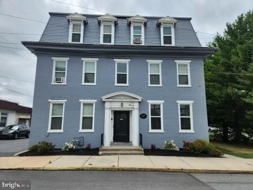 Don't miss your opportunity to own this turnkey 12 unit apartment building in Palmyra. This property has all new replacement windows, freshly painted common areas,  new hot water heater, paved parking lot, updated roof and 12 one bedroom/one bath units that have all been partially updated inclucing newer alppliances. This property is currently 100% occupied with many seasoned tenants. It includes additional annual income from coin operated laundry in the basement/laundry area. The washer/dryers are less then 5 years old.  This beautiful building is conveniently located near Hershey, 83,  283, and 743. It is also nestled very close to all local shopping amenites, major medical centers, and dining.  Property performs flawllessly on an annual basis with little to no vacancy. Based on curent rent roll and operating expenses, the property is running at about a 7% CAP which you can see in the attached documents. There is also addtional room for future rent increases. Member of LLC that owns property is a PA Licensed Realtor and also is the sole member of the property management company that currently manages the building.

NOTE: 

1. All 12 units are all electric, have their own breaker panels in the unit and are metered separately so tenants are responsible for unit electric per the terms of their lease. 
2. There is a common area electric meter and owner pays for water, sewer, trash and hot water. The building has a new commercial hot water heater.