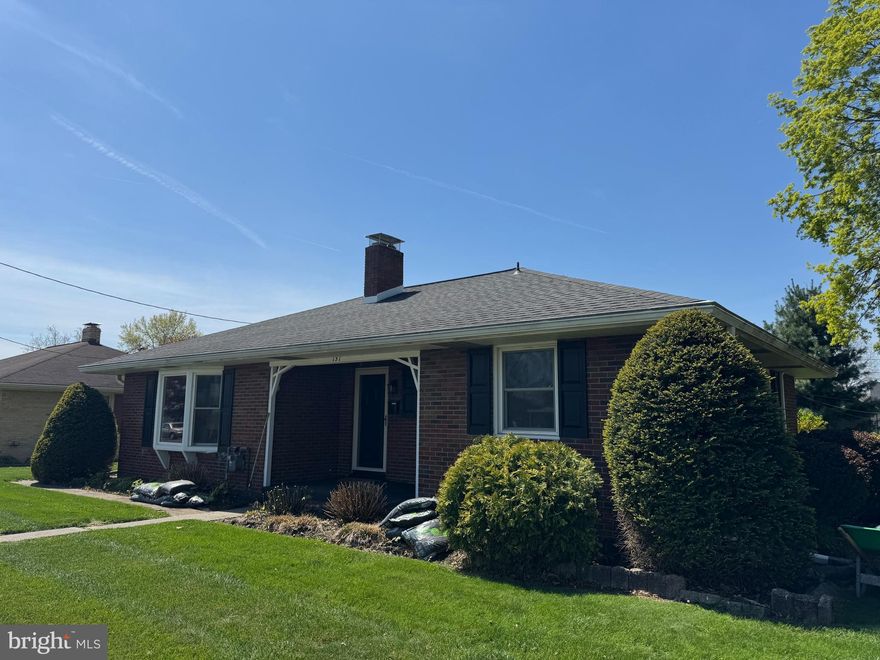 This charming Ranch home is a MUST SEE! Located in this quiet, sought-after neighborhood in the Palmyra Area School District, this beautifully updated home is ready for its next chapter. Every space feels refreshed and inviting with fresh paint, brand-new flooring, and updated bathrooms. This large eat-in kitchen with stainless steel appliances, beautiful custom-built 42-inch cabinets, updated counters, and a walk-in pantry is the perfect place for family cook-togethers. The main level flows effortlessly, offering plenty of natural light and a layout that makes everyday living easy.  With 2 bedrooms and  2 full baths on the main floor, you never have to share a bathroom.  Leading off the kitchen heading to the fully finished basement, you'll find a large family room, previously used as an in-law quarter. Enough room for a dining room,  living room, large bedroom, and huge walk-in closet with another full bathroom. Also downstairs, a laundry room, and 2 large storage spaces. With this space, the possibilities are endless. This home provides replacement windows, a newer roof, a newer water heater & furnace, and an updated 200 amp electric panel. This all sits on a 0.27-acre lot with an oversized detached garage and shed. This move-in-ready home has all the essentials, plus thoughtful extras. Just minutes from every day amenities, schools, and businesses! Don't miss your chance to make this one yours!