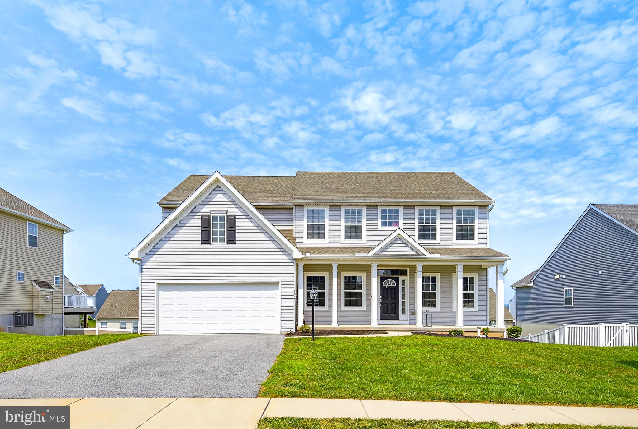 Imagine summer mornings on the front porch with coffee in hand, afternoons at the community pool, and evenings gathered around the fireplace — welcome home to 140 Village Rd in Rolling Meadows. Built in 2021, this 4-bedroom, 2.5-bath blends modern style with all the comforts its next owner’s needs. The sun-filled dining room is perfect for holiday dinners, while the spacious living room with a cozy fireplace invites you to unwind together. The chef’s kitchen is the heart of the home, featuring quartz countertops, stainless steel appliances, tile backsplash, and a large island for quick breakfasts or homework sessions. Upstairs, the primary suite offers two walk-in closets and a spa-like bath with soaking tub and oversized tiled shower. Three additional bedrooms and a second-floor laundry keep life organized and convenient. Step outside to a fully fenced backyard where kids and pets can play safely. Move-in ready and rich with upgrades, this home is ready to welcome your family’s next chapter.