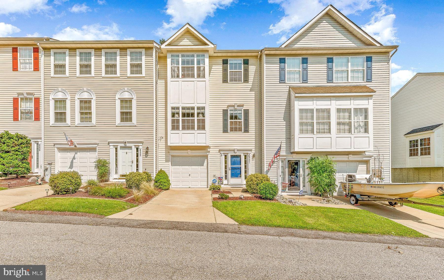 Don’t miss your opportunity to move into this beautifully updated townhouse in the sought-after community of Bayview Hills. With three bedrooms, two full baths, two half baths, and two large living areas, you will have plenty of room to spread out. The home boasts an eat-in kitchen with newer stainless-steel appliances, updated bathrooms, fresh paint throughout, all new flooring, and an HVAC that is 2-years young! Outdoors, you will find a deck overlooking the fenced, maintenance-free yard that backs to trees. There is also plenty of parking and storage with an attached garage. This commuter-friendly home is conveniently located near Washington D.C., Annapolis, and all the major military bases! Discover the scenic trails, water park, boardwalk, beach, fishing, restaurants, shopping, and more in Chesapeake Beach! Comes with one-year home warranty!