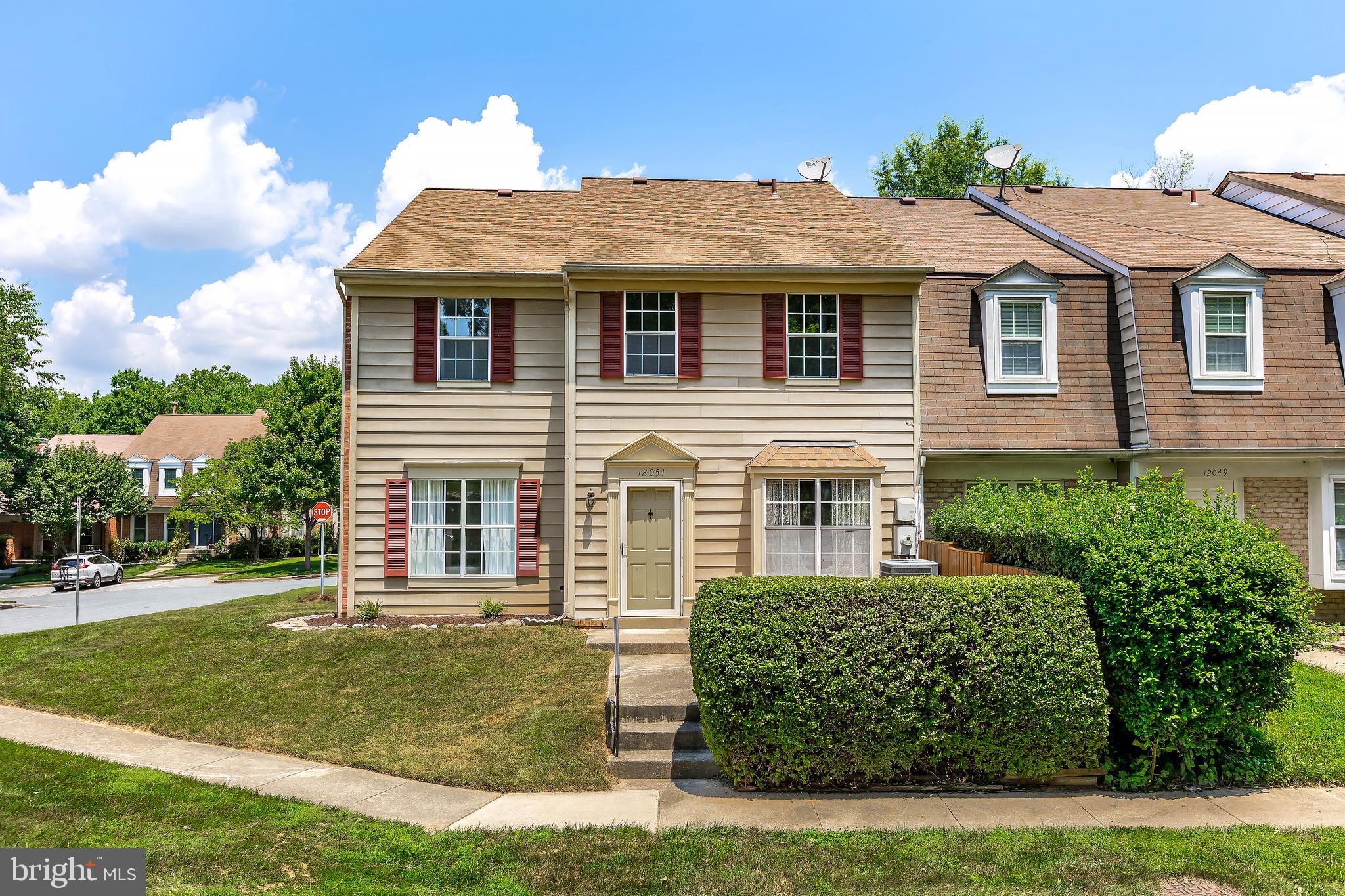 **OPEN HOUSE- Saturday 7/26 @1-3pm and Sunday 7/27 @2-4**
Rare Opportunity in Sought-After Fallsberry Neighborhood of Potomac!
Welcome to 12051 Gatewater Dr—a charming end-unit, back-to-back style townhome located in one of Montgomery County’s top-rated school districts. This delightful home features an open and inviting floor plan with a spacious living room, a separate dining area, and an updated kitchen perfect for everyday living and entertaining.
Upstairs, you'll find three comfortable bedrooms and a full bath. Recent updates include a brand-new roof installed in 2025, HVAC replaced in 2018- providing peace of mind for years to come. Enjoy the convenience of two assigned parking spaces.
Ideally situated near Cabin John Shopping Center, Potomac Village, and Park Potomac, this home offers easy access to shops, dining, and commuter routes.
Don’t miss your chance to own in this desirable Potomac community!