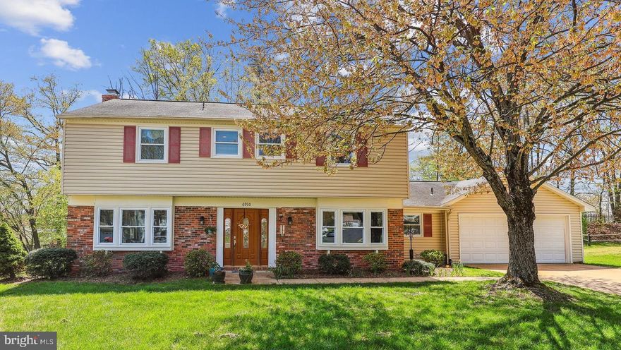 OPEN HOUSES CANCELED!  Welcome to 6910 Sprouse Ct, an updated Essex Model in the sought-after Orange Hunt / Irving / West Springfield school pyramid.  An assumable VA loan at 2.75% is available for eligible VA purchasers.  This 4-bedroom, 2.5-bath home lives large with approximately 2,200 square feet of smart living space.  The home has been thoughtfully updated throughout, and offers plenty of flex space for a variety of lifestyles - the main level boasts a formal living and dining room, plus a huge rec room.  The kitchen is the centerpiece of the home and adjacent to the sunroom addition with walls of windows for plentiful natural light.  The sunroom provides seamless access from the kitchen to the patio and backyard - ideal for relaxation or gatherings.

Nestled at the end of a quiet cul-de-sac, with friendly neighbors this property has a HUGE, flat .35-acre lot, perfect for pets or play. The location is ideal for commuters, with an express Pentagon Metro bus stop conveniently close by.  No HOA fee!  The assumable VA loan at 2.75% for eligible VA purchasers, presents a spectacular opportunity for a low monthly payment.   Discover a terrific blend of space, comfort, and convenience at 6910 Sprouse Ct.  Don't miss the chance to make this exceptional property your own!