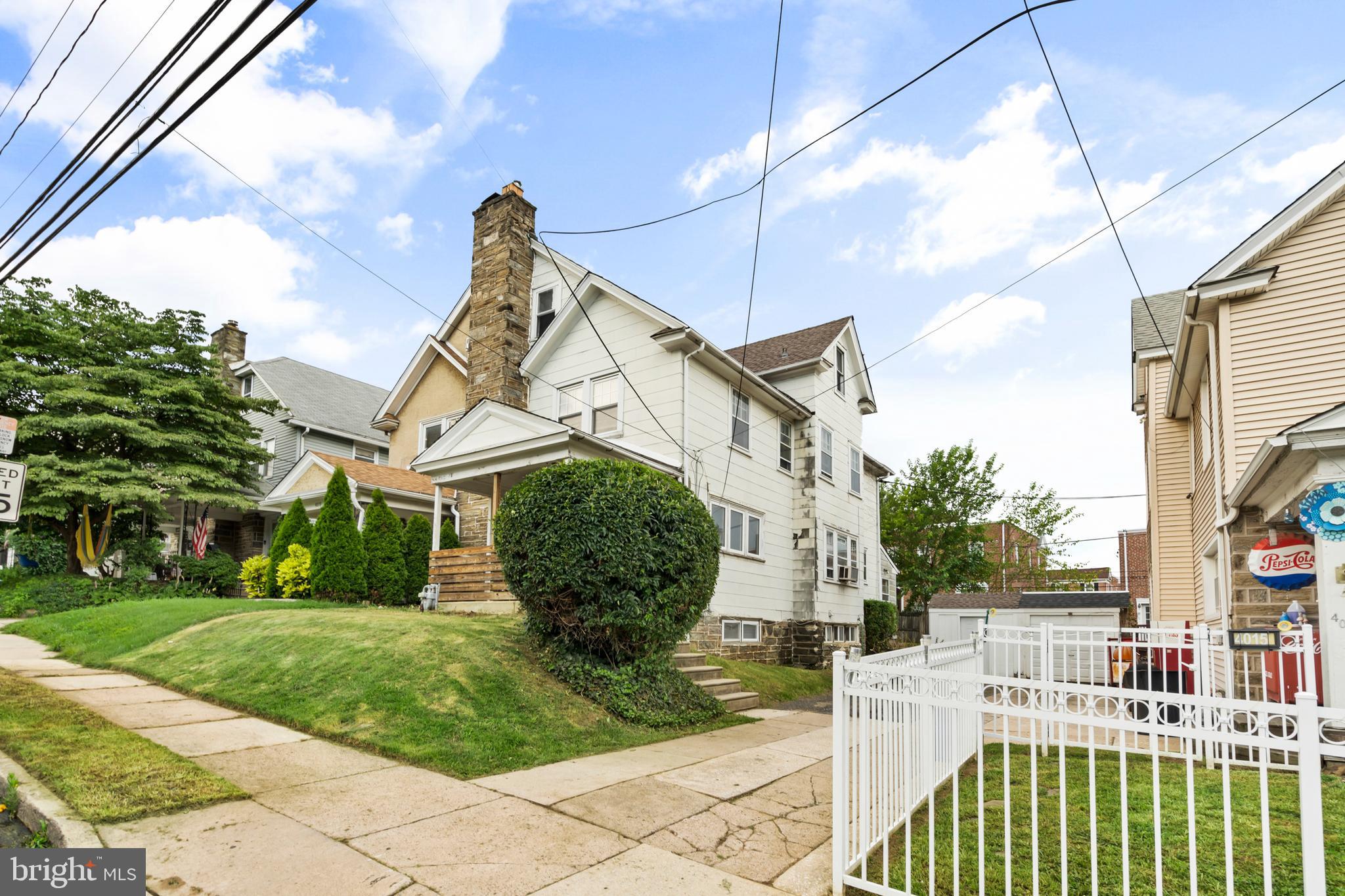 Welcome to this charming 5-bedroom, 2-bath single-family home located in the heart of Drexel Hill. This spacious property features original hardwood floors, a cozy fireplace, and an abundance of natural light throughout. The main level offers a comfortable living room, formal dining area, and a kitchen ready for your personal touch. Upstairs, you’ll find five generously sized bedrooms and two full bathrooms.
Perfect as a starter home, this property provides plenty of room to grow, work, and relax. Located near public transportation, local parks, shopping, and schools.
Don’t miss your chance to own this character-filled home in a convenient location!