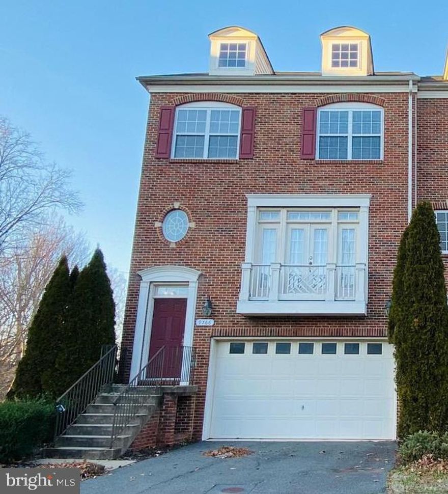 Coming soon ...OPEN HOUSE SUNDAY 3/22  1-5pm 

Spacious & sun-filled brick front end-unit townhome.  Located on a quiet street and backing to a wooded area, The home features 3 bedrooms and 3.5 baths,  2 car garage and 2 car driveway. Upstairs, the large primary bedroom has a walk-in closet, and the primary bathroom features a soaking tub, 2 vanity sinks, and walk-in shower. The Washer and Dryer are on this level. Two other bedrooms and a full bath with tub/shower complete the level. Main Level has spacious family room, dining room , kitchen and living room.  Kitchen has granite countertops, maple cabinets and stainless appliances - Gas cooking 
The lower level with vaulted ceiling has a gas fireplace, full bath, and walk out. Manassas Park Station Community has on-site management, an outdoor pool, and a paved walkway to the VRE station.