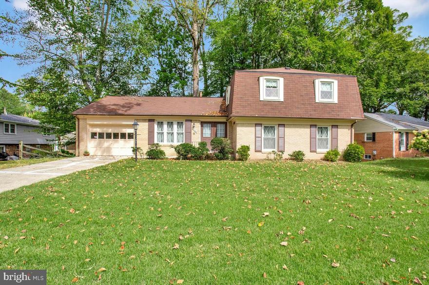 Super spacious brick split level in desirable Marlton subdivision.  If you are looking for large rooms and plenty of space this is the home for you!  This is a 4 level home with an unfinished lower level awaiting your design ideas.  There are hardwood floors throughout this home and replacement windows.  There is a nice size kitchen with dining area and a separate formal dining room.  Enjoy fall colors on the deck overlooking a treed rear yard and escape the coming cooler weather in the step down family room with fireplace.  The central vac system and microwave convey as is.  This home is eligible for USDA 100% financing program and the Maryland Mortgage Program!  Buy with almost no money!