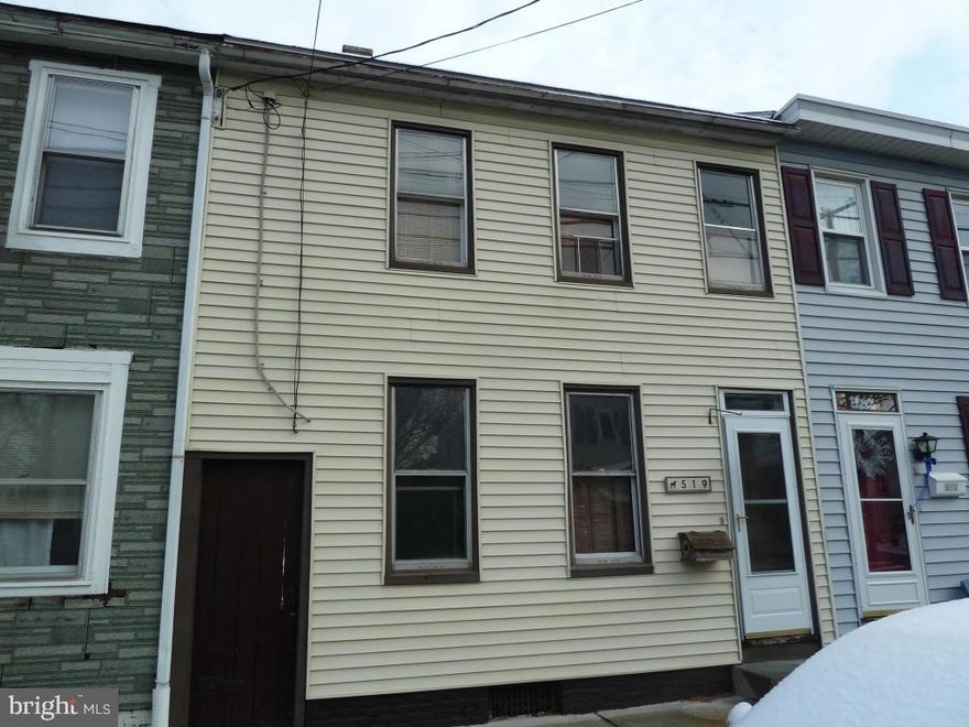 Affordable Townhome offers great floor plan, Foyer, Formal Living Room & Dining Room, Hardwood floors, Large Eat-In Kitchen w/lots of Cabinets and includes Dishwasher & Refrigerator, 3 Large Bedrooms, and an Updated Bathroom, Covered Deck in Fenced Rear Yard AND OFF STREET PARKING! Ready to MOVE RIGHT IN!!