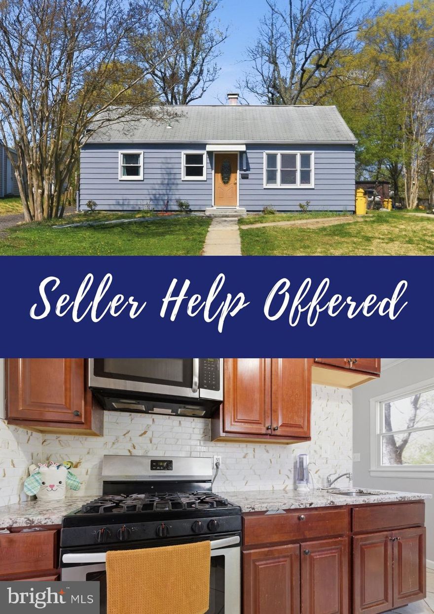 Welcome to 108 Garrett Road in Glen Burnie—a charming, sun-filled one-level rambler situated on a spacious 0.21-acre lot in desirable Anne Arundel County! This well-maintained home offers three comfortable bedrooms and one updated bathroom, providing easy, convenient living all on one level.

Step inside to find fresh paint throughout, elegant crown molding, and a bright, inviting atmosphere. The updated bathroom features a relaxing jetted tub—perfect for unwinding after a long day. Enjoy year-round comfort with central air and heat.

Outside, the long driveway offers ample parking, and the generous lot provides plenty of space to enjoy outdoor living, gardening, or future possibilities.

Ideally located with easy access to major commuter routes including I-95 and I-695, and just minutes from BWI Airport, this home offers both convenience and connectivity.

Sellers are offering 2% closing help to buyers.

Schedule your private showing today. We look forward to welcoming you.