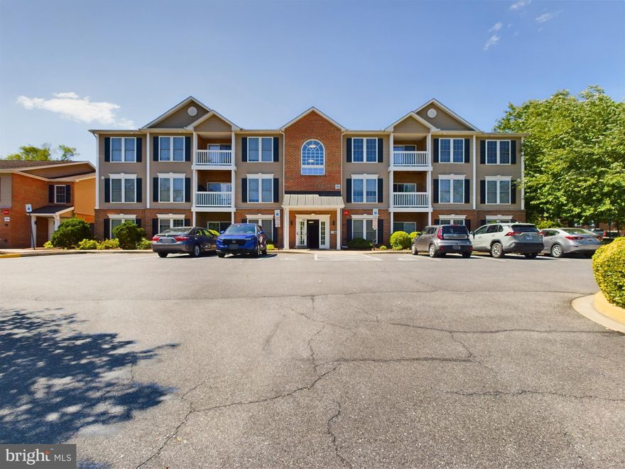 Discover the perfect blend of comfort and convenience in this upgraded ground floor 2-bedroom, 2-bathroom condo located just minutes from downtown Frederick. With 1,231 sq ft of living space, this spacious unit features an open floor plan with updated laminate flooring and carpet throughout. The modern kitchen boasts stainless steel appliances, a large breakfast bar, and an adjoining laundry room with washer and dryer.

Relax in the large living area that opens to a beautiful private patio, perfect for morning coffee or evening relaxation. The primary bedroom offers a large walk-in closet and an en-suite bathroom with dual vanities.

Located in a secured building with entry lock and intercom system, this condo ensures both safety and privacy. Enjoy easy access to major highways, making commuting a breeze. The vibrant local area offers a variety of attractions including restaurants, shops, and parks. Experience the best of Frederick living in this well-maintained, stylish home. Don't miss the opportunity to make it yours!