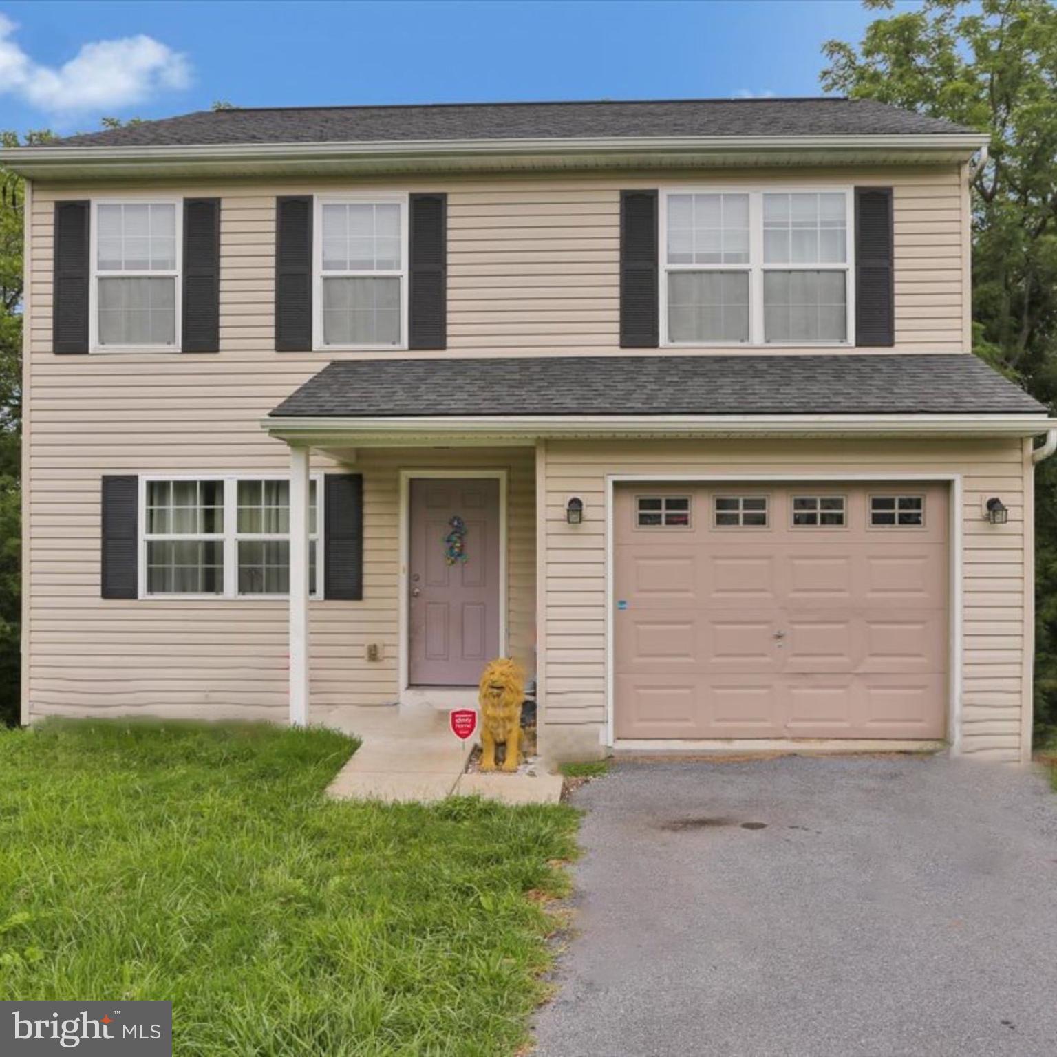 Consider this nice 3 bedroom two story single located in Muhlenberg Schools in your home search. Features for this home include walk-out basement,  primary bedroom suite with walk-in closet and full bath, eat-in kitchen, main floor laundry and half bath, one car garage and shed. This would make a great starter home. Call for more info.