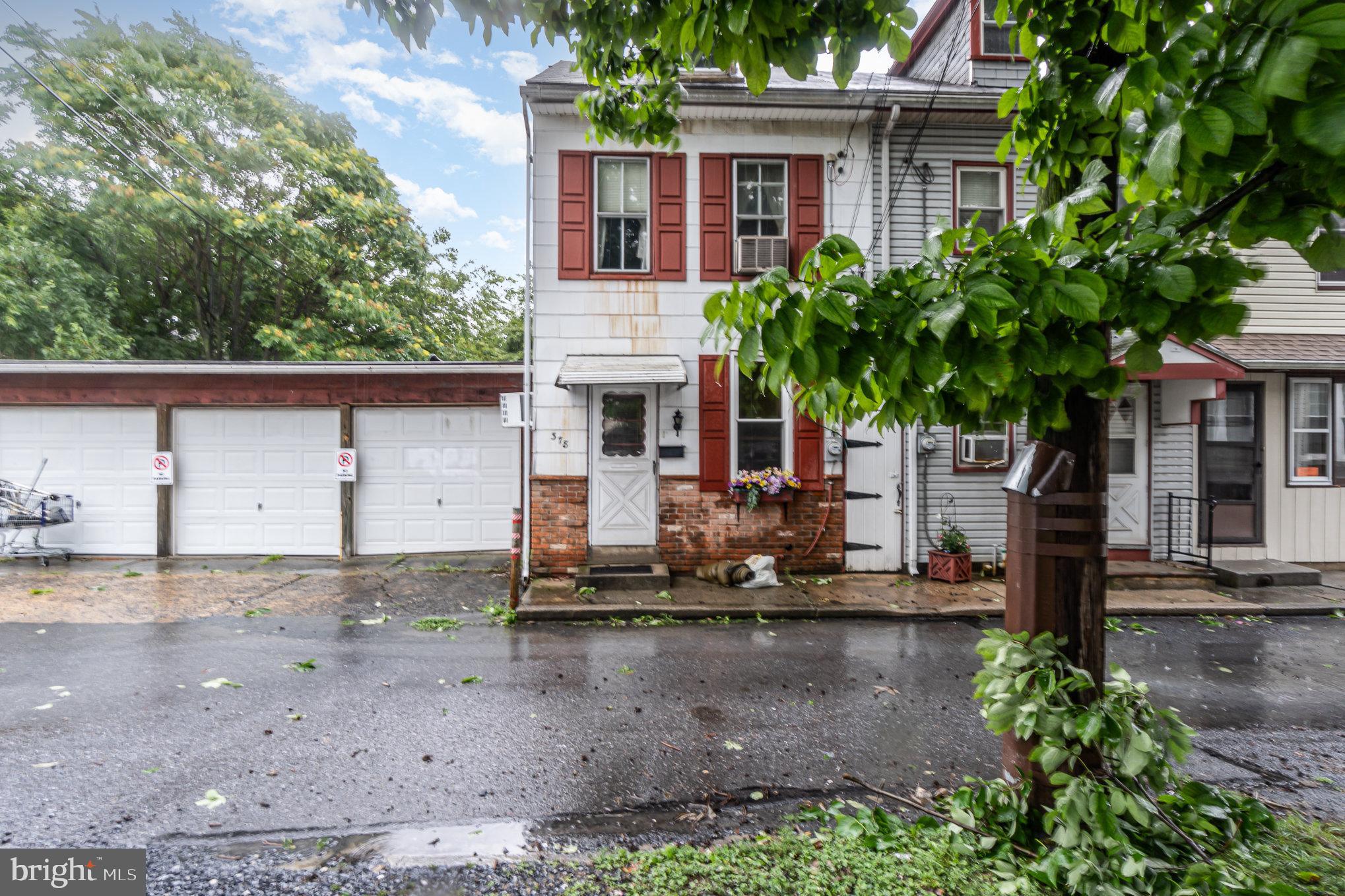 Handyman Special with Potential! This 954 sq ft home offers a unique opportunity for the right buyer. With a full kitchen, living room, dining room, and half bath on the first floor, there's a solid foundation to build upon. Upstairs, you'll find two bedrooms, a laundry area, and a full bathroom. The third floor boasts a potential bedroom with plumbing already in place. This property is sold "as is" and requires renovations and updates throughout. With some elbow grease and creativity, this house can be transformed.