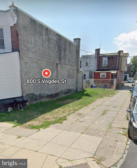 Vacant Land For Sale - 800 S Vogdes Street<br/> PHILADELPHIA, PA 19143