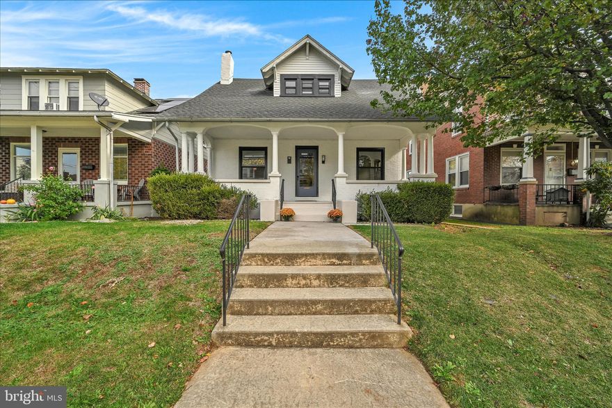 The long-awaited arrival of 149 Tulpehocken Avenue is finally here! Located in the highly sought-after Wyomissing School District, this stunning property has been fully renovated from top to bottom with no expense spared and unmatched attention to detail.

Step on the newly faced porch the perfect spot to relax and enjoy your morning coffee while overlooking your freshly recemented walkway and newly painted exterior. The curb appeal continues with all-new matte black windows and a brand-new front porch that sets the tone for what awaits inside.

Entering the home, you’ll immediately notice the restored original hardwood floors that flow throughout the first level, exuding warmth and timeless charm. The open-concept kitchen is a true showpiece, featuring imported granite countertops, stainless steel appliances, custom cabinetry, and a bright, inviting layout ideal for entertaining. A first-floor bedroom adds versatility and convenience, paired with a luxury full bathroom complete with an oversized soaking tub, imported tile work, and modern designer lighting.

Upstairs, you’ll find spacious, light-filled bedrooms that have been opened and redesigned, each offering large walk-in closets and refined finishes. The second-floor bathroom continues the home’s elegant aesthetic with a walk-in shower, contemporary fixtures, and premium materials.

The fully finished basement provides an abundance of additional living and entertainment space. It includes a bonus bedroom, perfect for guests or an office, and plenty of room for a home theater, gym, or family lounge.

This home is truly move-in ready, featuring a brand-new heating and cooling system, a newer sewer system, and all-new plumbing and electrical throughout, ensuring comfort and peace of mind for years to come.

Outside, enjoy your private yard, perfect for gatherings and relaxation, along with a detached 3-car garage providing ample parking and storage space.

Every inch of 149 Tulpehocken Avenue showcases quality craftsmanship and thoughtful design. This is a truly must-see home in one of the most desirable neighborhoods in West Reading, located within the Wyomissing School District.