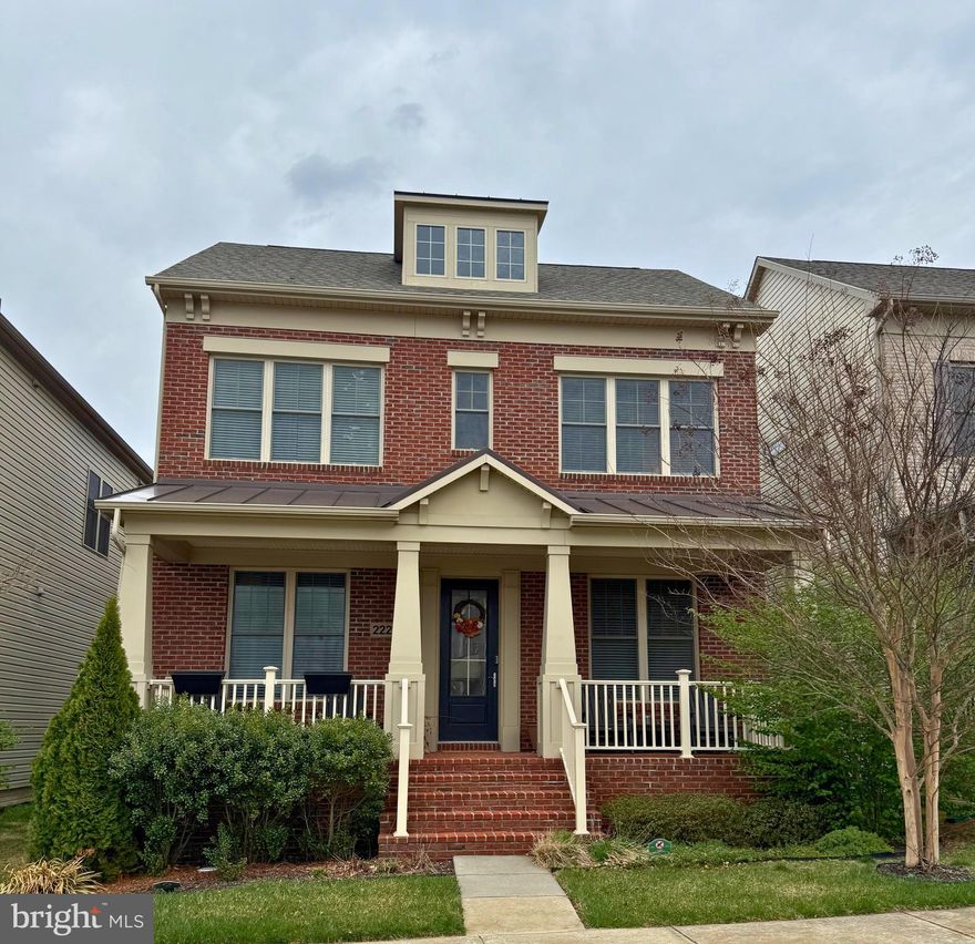 Check out this extremely spacious and gorgeous home for rent in the Cabin Branch community.  Located right across from the soccer field and walking distance to large playground, picnic area, and elementary school.   The entry level boosts a large front porch, separate office, formal dining room, family room with fireplace, butlers pantry, gourmet kitchen with stainless steel appliances, and island seating area.  Out back, you will find plenty of room on the deck for entertaining which leads to a detached 2 car garage.  The Owners suite has a walk in closet and sitting room.  Owners bath with dual vanities, separate shower, and  soaking tub.  3 additional spacious bedrooms on the upper level and one full bath.    In the lower level, you will find a huge rec room area, plenty of storage, the 5th bedroom and another full bath.  Come check out this amazing home today!  No pets please and good credit a must! May 1st potential availability!