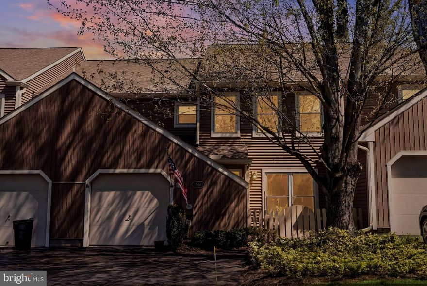 Enjoy maintenance free living in the sought after Tanglewood, townhome community. This townhome is located on a quiet cul-de-sac. Enter through a private gated courtyard. Once inside, you are welcomed by the open floorplan.  The entire three floors have beautiful LVP and very neutral decor. The inviting, light bright, spacious open living space features recessed lighting. Continuing, you will enter the family room with a wood burning fireplace. This room is currently being used as the dining area.  Now for the WOW!! A gorgeous gourmet kitchen!  The recently updated gourmet kitchen spares no details and will be any chef's delight, featuring quartz counters, ceramic tile backsplash, recessed lighting, updated appliances including an ILVE gas range handcrafted from Italy with artisanal build quality and premium materials, pantry, beautifully accented 42-inch cabinetry, and reverse osmosis filtration system.  The updated powder room is conveniently located next to the first-floor laundry which boasts LG tower washer & dryer. Here you will also find interior access to the one car garage. Continuing upstairs you will find three nice-sized bedrooms all with ceiling fans. The master bedroom has neutral decor, a walk-in closet with an updated ensuite bathroom with rain shower head. The other two bedrooms are good sized with double closets.  Let's not forget the third-floor loft, perfect for another bedroom, work out area or home office - your choice. The loft features a portable AC system in order to maintain a comfortable temperature during the summer.  In the warmer months, enjoy the beautifully landscaped private back patio where you can relax, enjoy BBQ's and entertain friends and family. You will be able to walk to the amenities the HOA offers, including an in-ground pool, club house, tennis courts adapted for Pickle ball with lighting. The Tanglewood townhome community is located in close proximity to shopping, restaurants, and major routes - all within the award winning Pennsbury School District. Schedule your appointment today to see all this lovely townhome has to offer!