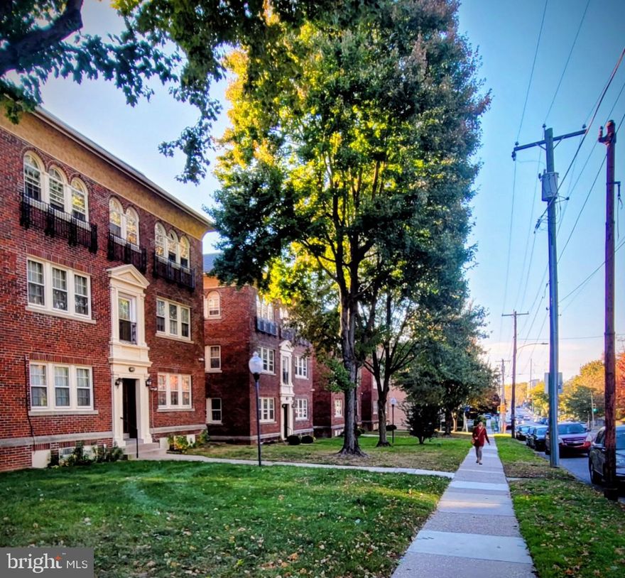 This is a quaint and quiet Co-Op unit that is located in Historic Germantown.  It has  approx. 1200 square feet of living space.  This is a two bedroom  / 1.5  bathrooms unit.  It has a full Living Room, Dining Room, Breakfast/Office space off the kitchen with Washer/dryer hookup.  The unit has ample closet space and hardwood floors through out the. The Co-Op is nicely located two block from Lincoln Drive, close to the Tulpehocken Train Station and Chestnut Hill line, and 15 mins. to downtown Center City. The unit is being sold in AS-IS condition.  It is conveniently located on the first floor, and has great potential. The monthly recurring fee is $1100.00 per month, which includes heat, hot and cold water, real estate taxes, trash removal, snow removal, ground maintenance, one storage space and one garage space. Off street parking is available. Buyer is responsible for insurance coverage on their contents. This is a Cash Sale Only. No Mortgage fees, transfer tax, title insurance, or closing cost.  The sale will be subject to the approval of The COOP Board.