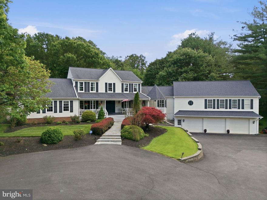 A rare and exceptional find, this property offers an unparalleled sense of privacy and serenity right in the heart of Darnestown. The remodeled residence features an expansive main-level primary suite, complete with a tray ceiling, spa-inspired bath and a generously sized walk-in closet.  At the center of the home is a gourmet kitchen designed for effortless entertaining. The adjacent great room offers remarkable versatility, showcasing a custom wall of built-in bookshelves perfect for a library retreat, game center or recreational space.  Notice the touches throughout the home including the crown molding, wood floors,  wide doorways, high end kit. appliances - all creating a luxurious experience.   

OPEN HOUSE SUNDAY, 3/30,  Noon to 2:00.

Outside, the property transitions into a tranquil backyard oasis, offering an idyllic, completely secluded backdrop for quiet morning coffee, relaxation, or large-scale outdoor gatherings.  Completing this picture, the expansive front porch serves as a picturesque spot to eat, read, or just to overlook the manicured grounds.
The 3 car garage offers plenty of space for parking and is easy to access. The driveway is stately/sweeping and is wide to provide additional parking options.
Adjacent Outlot #3 is included as part of this sale.