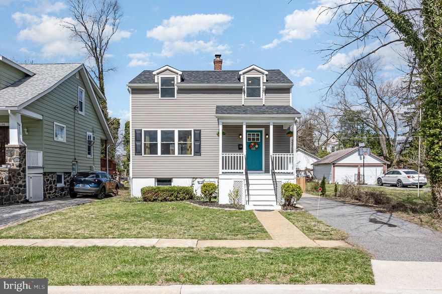 Welcome Home! This Lovely Renovated 4 Bed, 2 Full Bath Colonial Is Located in The Heart of Historic Pikesville, Close to Downtown Shopping, Parks, Locally Owned Businesses & Restaurants. Gorgeous Kitchen Includes Quartz Counters, Breakfast Bar, Marble Backsplash, Stainless Steel Appliances, Gas Stove & Tile Floors. Hardwood Floors on the Main & Upper Levels. Fully Finished Lower Level w/ Possible 4th Bedroom Or Private Office & Full Bath. Great Deck That Leads to a Fully Fenced Backyard w/ Garden Areas, Firepit & 2 Sheds.