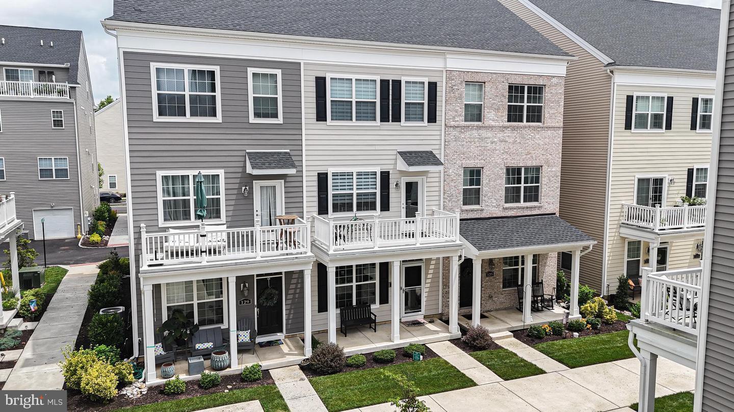 WELCOME HOME! Incredible 3yr new construction 4 story 3 bed 3.5 bath townhome with Delaware River views -absolute showroom condition with upgrades galore in desirable and quiet Waterside Bucks County! Enter the 1st level to bonus room with high end hardwood flooring that could be office/sitting room/workout room, dedicated laundry, and oversized 1 garage with auto opener/private 1 car driveway. The second level features FABULOUS oversized kitchen with breakfast bar, exquisite granite tops, custom 40 in cabinets, stainless appliances, BIG pantry. Spacious living room with HIGH ceilings (throughout), newer powder room, and front and rear deck (rear has river view!), The 3rd level has 2 BIG bedrooms with ceiling fans/ample closet space/hall bath/linen closet AND the master suite features GORGEOUS master bath with Jack & Jill sinks /walk-in shower with custom tile/faucets. The upper level is being used as a loft recreation room wbut also could be 3rd bath with full bath/walk-in closet, and ANOTHER deck!! 4 zone newer HVAC, recessed lighting, jogging/walking trails along Delaware River , close to train station/ convenient access to Center City / NYC /shopping/restaurants!